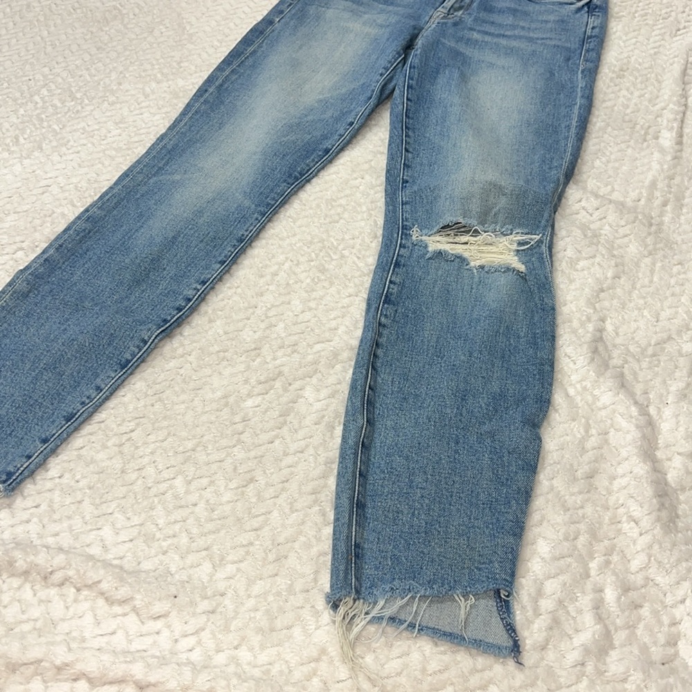 Mother Denim | The Looker Ankle Step Fray Exposed secret sister | 25‎ #31 - Picture 2 of 6